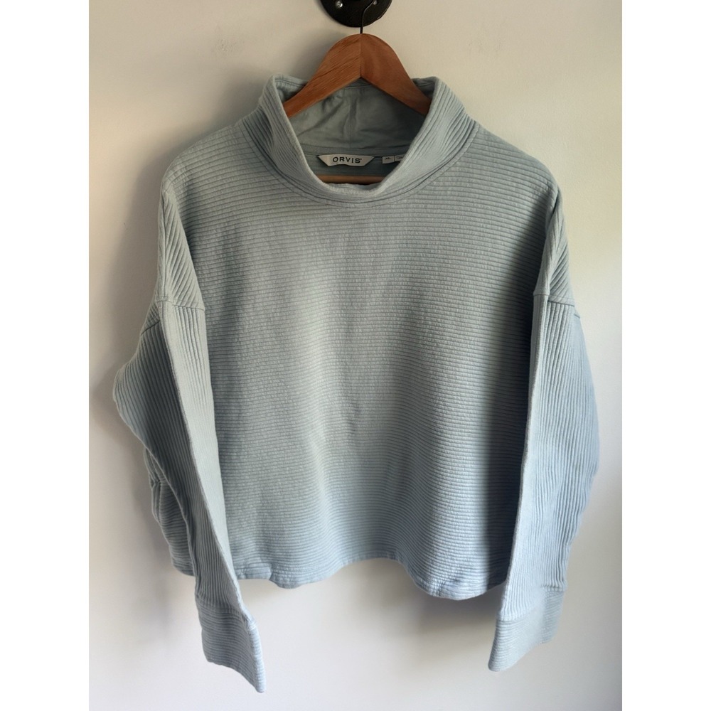 Orvis mock neck Women sweater XL
